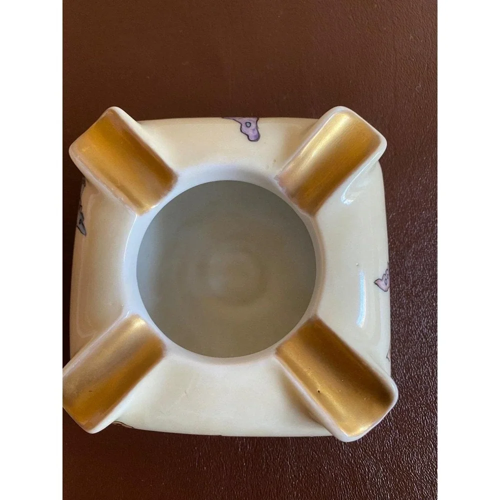 Vintage Noritake Butterfly Ash Tray